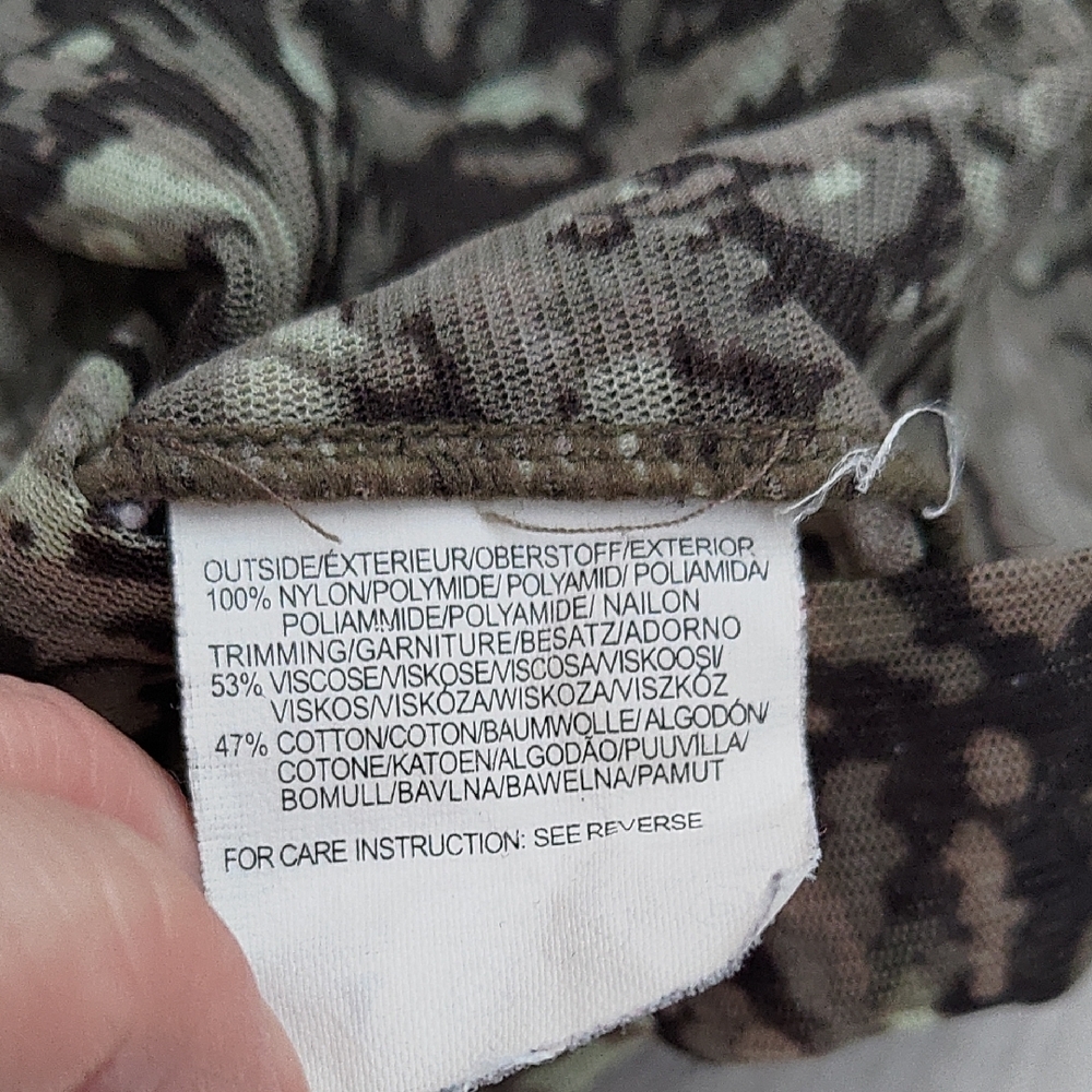 Mexx army green t shirt - Picture 6 of 7